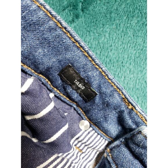 Bonobos Jeans Size 30x34 Mens Blue Pants Preppy Stretch Tailored Straight - Picture 4 of 14